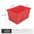 443*300*252 mm Caja acuática roja apilable